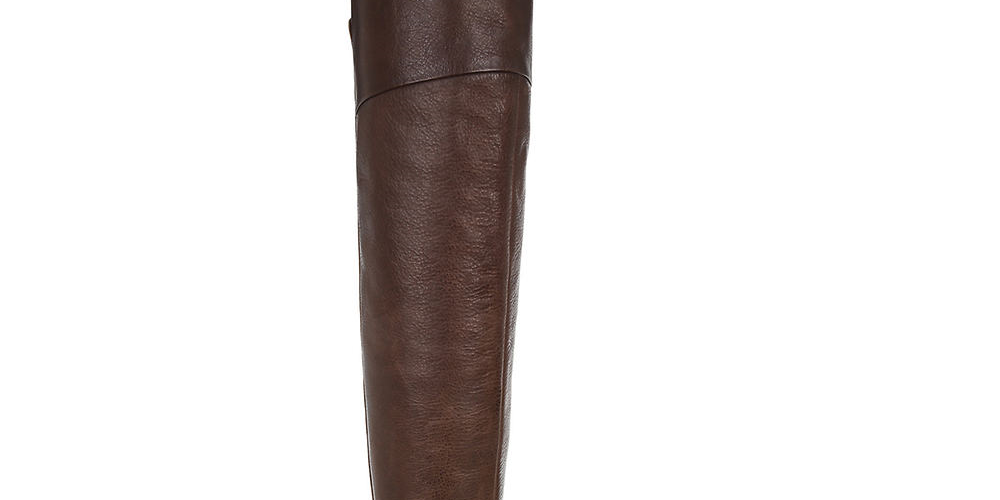 Franco Sarto Haleen Botas largas acima do joelho femininas, marrom, tamanho 6,5 m