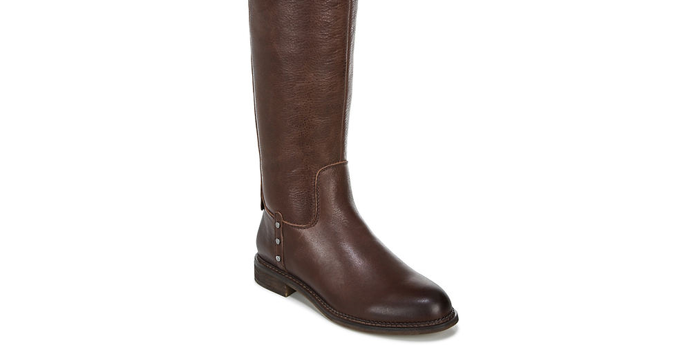 Franco Sarto Haleen Botas largas acima do joelho femininas, marrom, tamanho 6,5 m