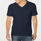Camiseta masculina com decote em V e bolso, tamanho pequeno, azul, da INC International Concepts
