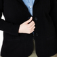 Charter Club Blazer Feminino Plus Cashmere Preto Tamanho 0X