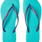 Sandália Havaianas Slim Logo Pop Up Feminina Verde Tamanho 9/10 W