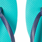 Sandália Havaianas Slim Logo Pop Up Feminina Verde Tamanho 9/10 W