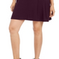 Vestido rodado feminino Style &amp; Co roxo tamanho pequeno M
