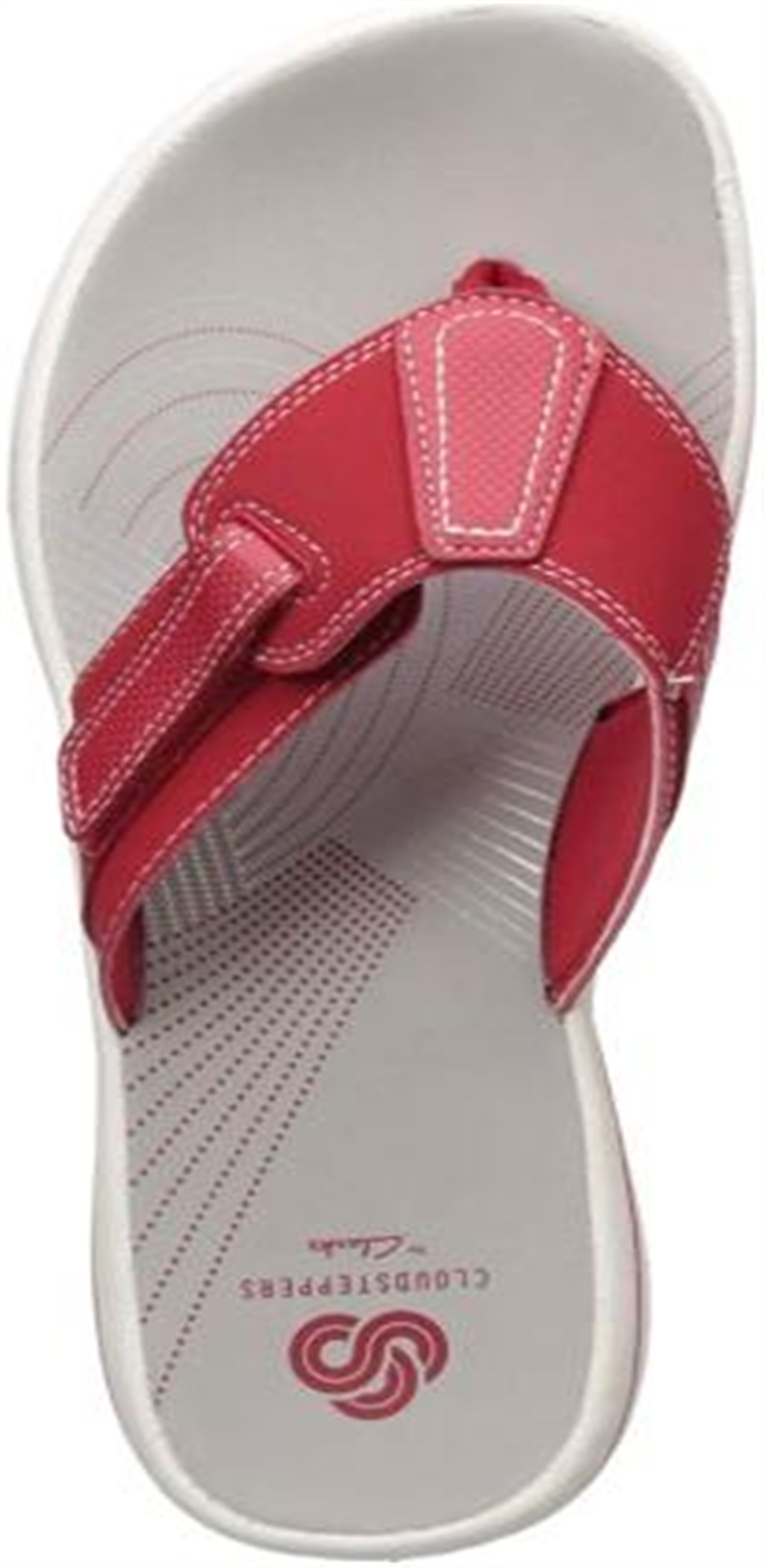Clarks Brinkley Sail Chinelo Feminino Vermelho Tamanho 9 M