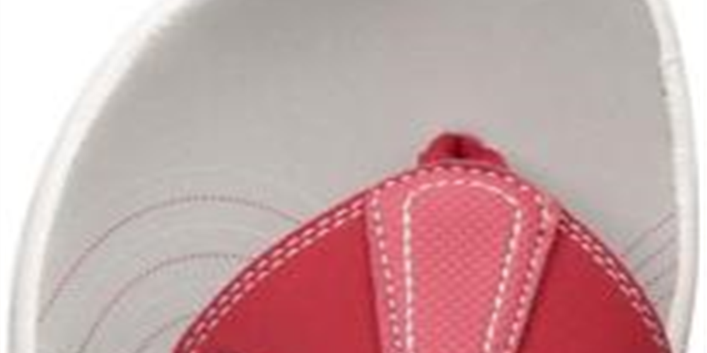 Clarks Brinkley Sail Chinelo Feminino Vermelho Tamanho 9 M