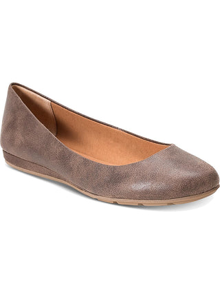American Rag Ellie com palmilha acolchoada e bico redondo, sapatilha feminina marrom, tamanho 8,5 W