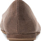 American Rag Ellie com palmilha acolchoada e bico redondo, sapatilha feminina marrom, tamanho 8,5 W