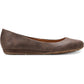 American Rag Ellie com palmilha acolchoada e bico redondo, sapatilha feminina marrom, tamanho 8,5 W