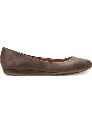 American Rag Ellie com palmilha acolchoada e bico redondo, sapatilha feminina marrom, tamanho 8,5 W
