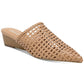 Sapatos Bar III Woven Mules Femininos Vermelhos Tamanho 9,5 M