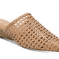 Sapatos Bar III Woven Mules Femininos Vermelhos Tamanho 9,5 M