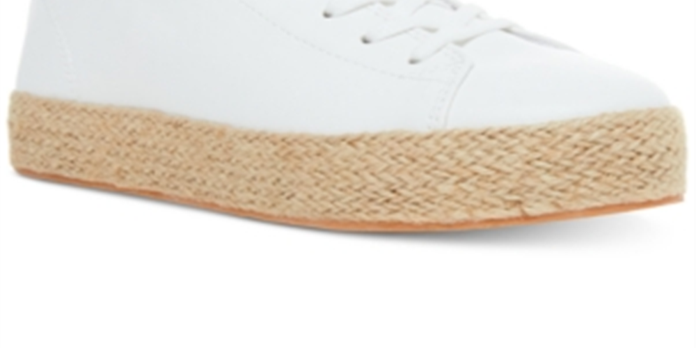 Tênis Madden Girl Cannes Flatform Feminino Cano Baixo com Cadarço Marrom Tamanho 9 M