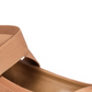 Sapatilhas de balé femininas Style &amp; Co Beaa com bico fechado e tiras laterais, marrom, tamanho 9,5 M