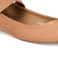 Sapatilhas de balé femininas Style &amp; Co Beaa com bico fechado e tiras laterais, marrom, tamanho 9,5 M