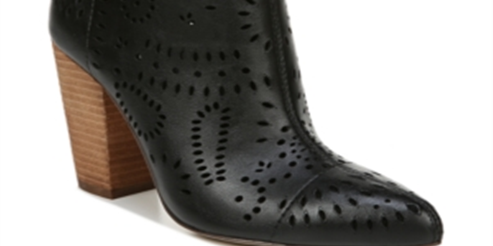 Bota Taryn Block Heel Feminina Carlos by Carlos Santana Preta Tamanho 9 M