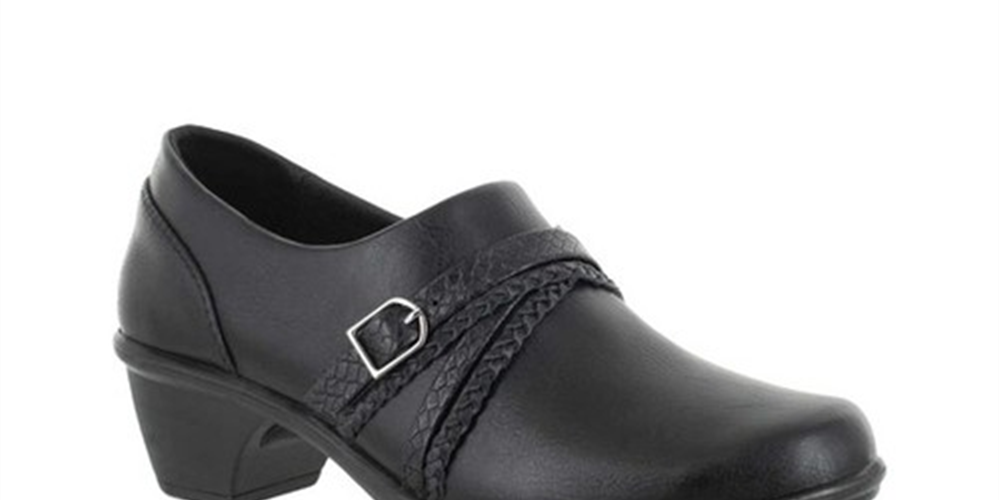 Easy Street Titan Comfort Shooties Feminino Preto Tamanho 9W-W