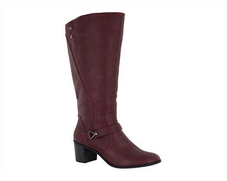 Easy Street Women's Boot Red Size 9.5 WW