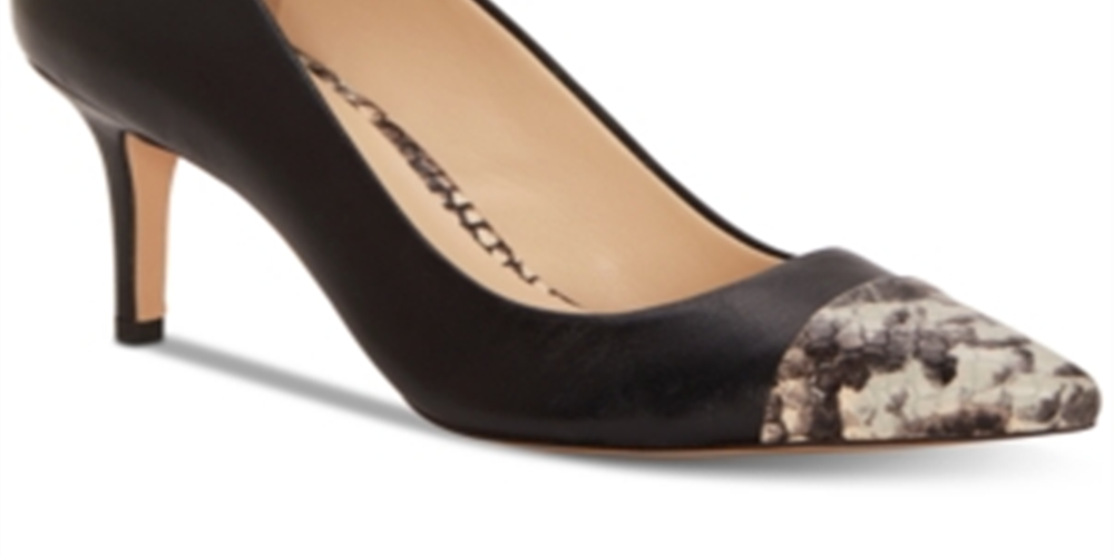 Enzo Angiolini Donata Scarpin Feminino Preto Tamanho 7,5 M