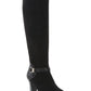 Karen Scott Sharonn Botas Femininas Fechadas Cano Médio Marrom Tamanho 7,5M-WC