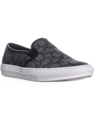 Coach Women's C115 Slip Shoes Gray Size 8.5 B