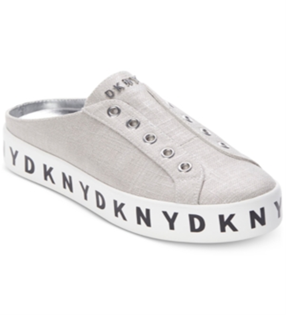 Tênis DKNY Bayne Slip-on Feminino Prateado Tamanho 11