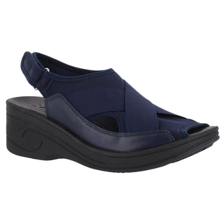 Easy Street Women's Delight Shoes Blue Size 8 WW