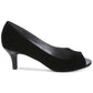 Karen Scott Mory Peep Toe Classic Scarpin Feminino Preto Tamanho 5 M