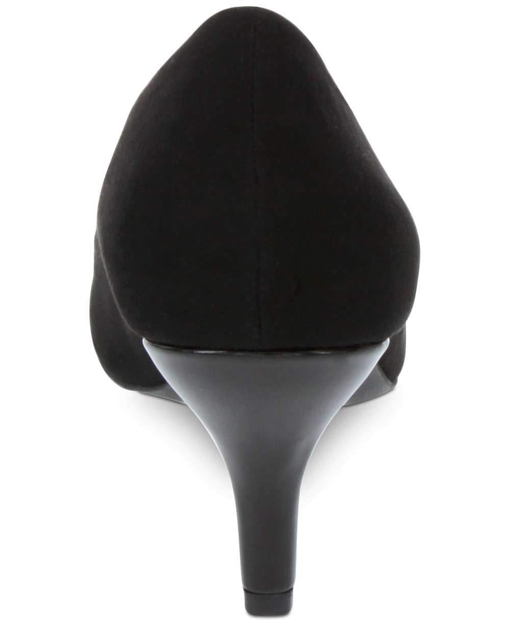 Karen Scott Mory Peep Toe Classic Scarpin Feminino Preto Tamanho 5 M