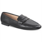 American Rag Mocassim Feminino Cammie Couro Biqueira Fechada Preto Tamanho 8,5 M