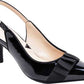 Adrienne Vittadini Shandy Slingback Scarpin Feminino Preto Tamanho 6M
