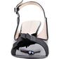 Adrienne Vittadini Shandy Slingback Scarpin Feminino Preto Tamanho 6M
