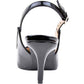 Adrienne Vittadini Shandy Slingback Scarpin Feminino Preto Tamanho 6M