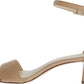 Sandálias femininas Nine West Leisa com tira no tornozelo, marrom, tamanho 7 M