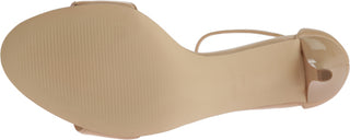 Sandálias femininas Nine West Leisa com tira no tornozelo, marrom, tamanho 7 M