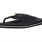 Tommy Hilfiger Capas Glitter Chinelos de dedo femininos pretos tamanho 5 M