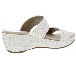 Chinelo Anne Klein Zala Feminino Branco Tamanho 11 M