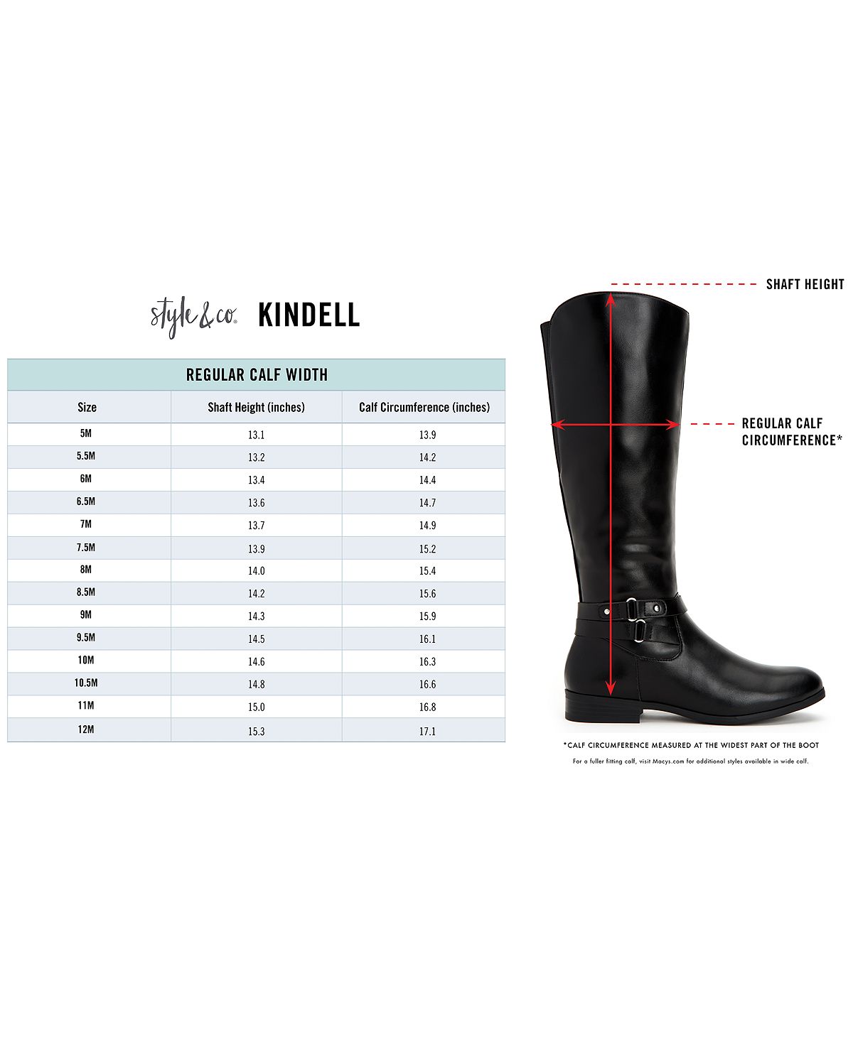Botas de montaria femininas Kindell de couro sintético com bico redondo, tamanho 9,5 M, marrom