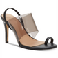 INC International Concepts Rylea Sapatos Femininos com Biqueira Aberta e Salto Fino para Ocasiões Especiais, Preto, Tamanho 6 M