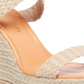 Sandálias plataforma casuais Madden Girl femininas com bico aberto, marrom, tamanho 9,5 M