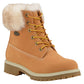 Botas femininas Lugz Convoy de pele sintética com cadarço, marrom, tamanho 10 M