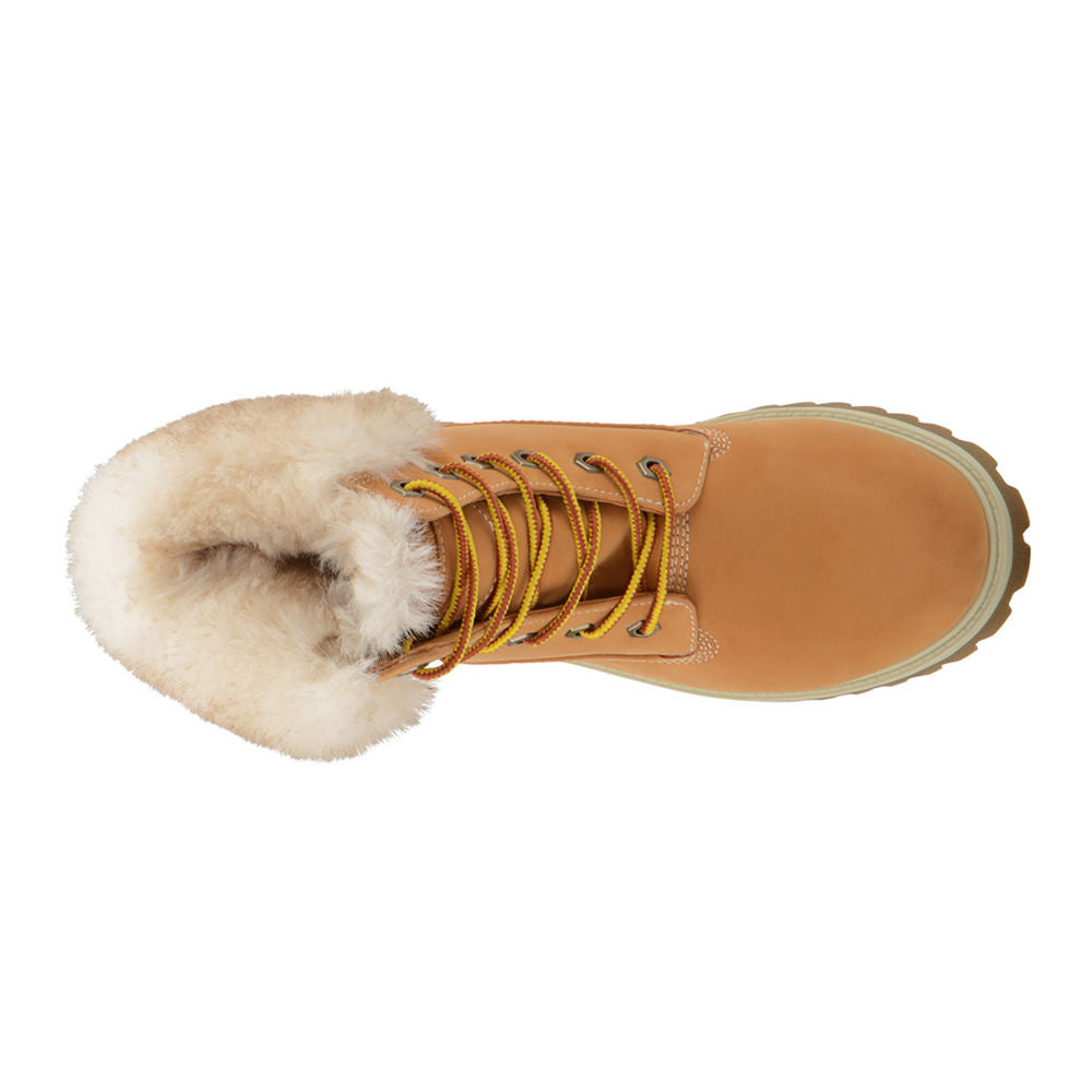 Botas femininas Lugz Convoy de pele sintética com cadarço, marrom, tamanho 10 M