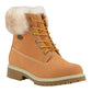 Botas femininas Lugz Convoy de pele sintética com cadarço, marrom, tamanho 10 M