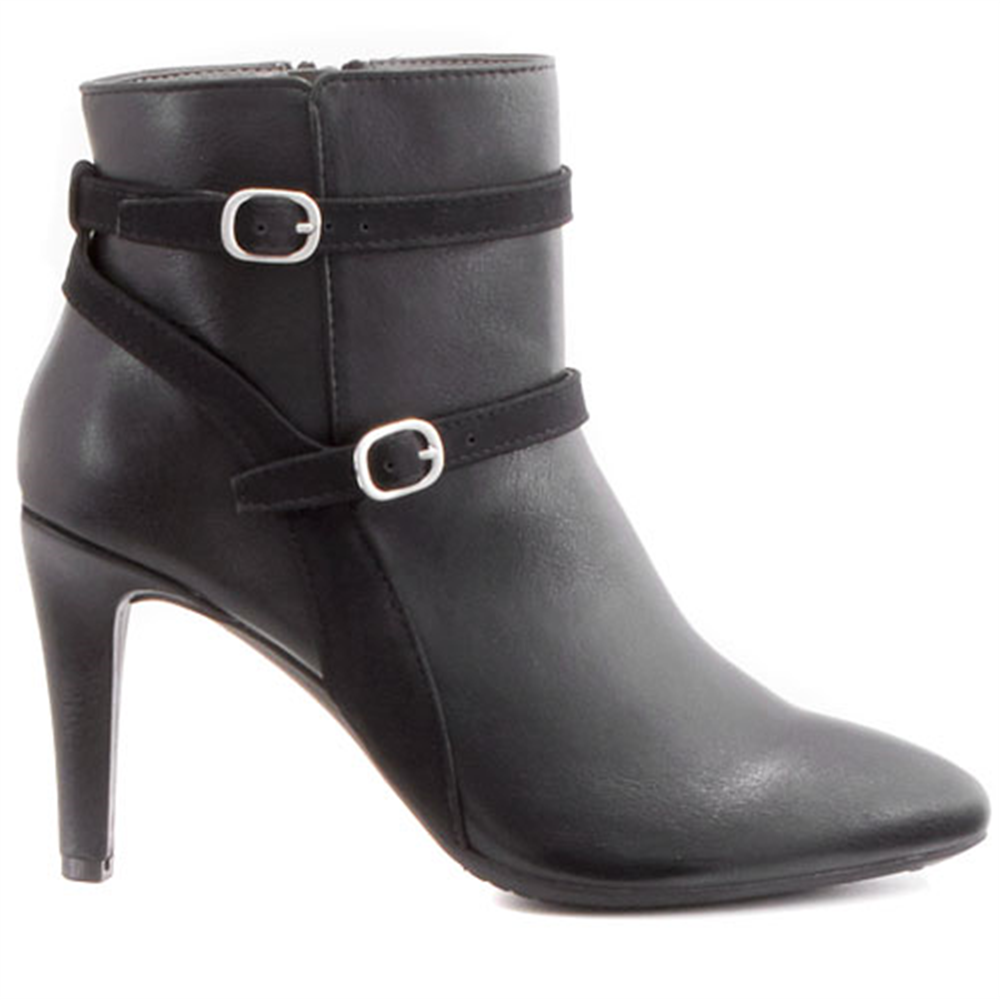 Botas casuais femininas RIALTO pretas - bota Caleigh preta tamanho 6,5M