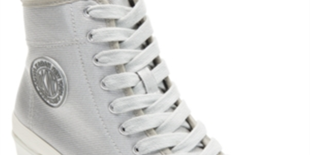 Botas DKNY Pandie femininas, tamanho 9,5, prateadas