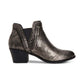 Botas femininas estilo &amp; co MERIDAA com biqueira amendoada e cano curto, cinza, tamanho 7 W