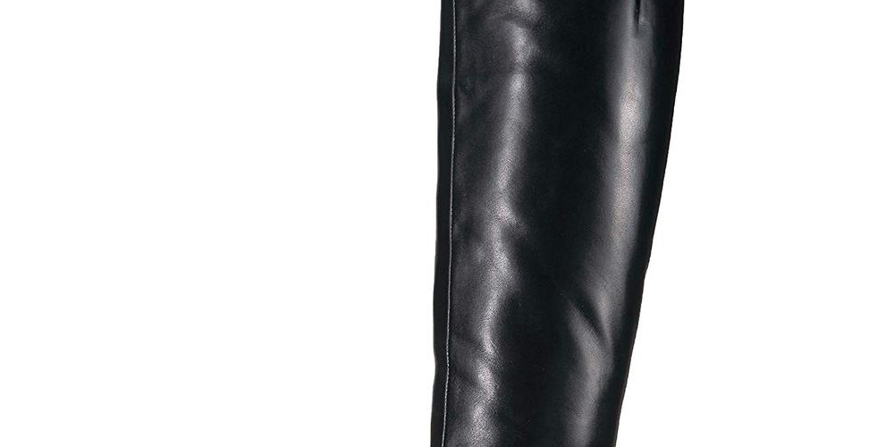 Bota Elberta Fashion Feminina Lauren by Ralph Lauren Preta Tamanho 5