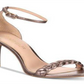 Zoe By Rachel Zoe Ella Sapatos Femininos Abertos Casuais com Tira no Tornozelo Rosa Tamanho 9 M