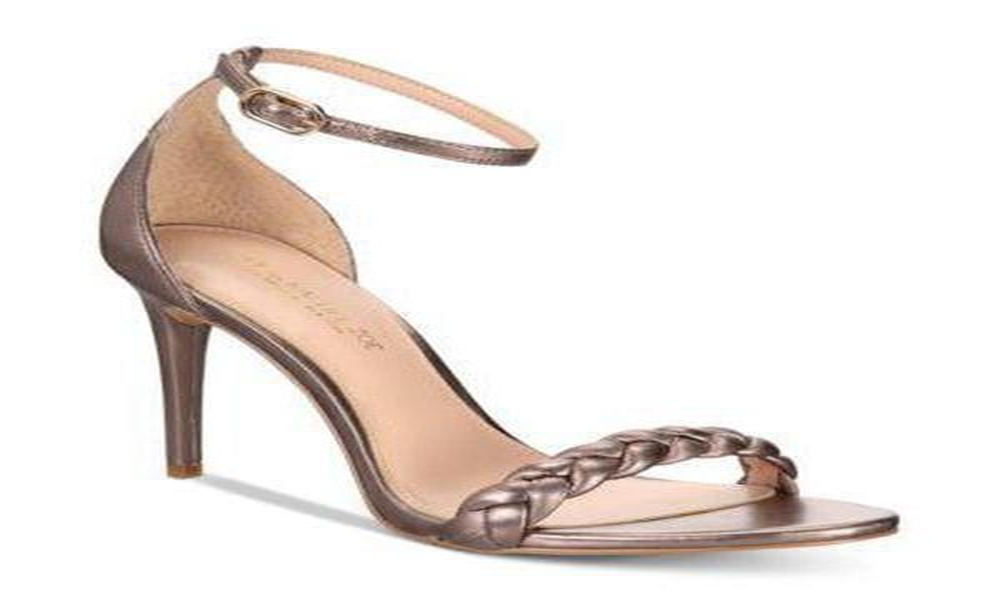 Zoe By Rachel Zoe Ella Sapatos Femininos Abertos Casuais com Tira no Tornozelo Rosa Tamanho 9 M