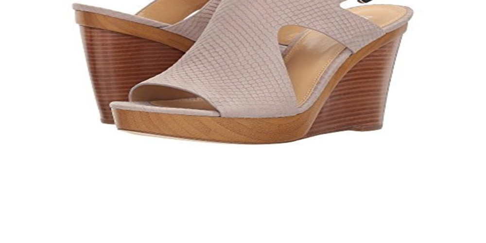 Michael Kors Josephine Couro Peep Toe Sandália Casual com Tira no Tornozelo Cinza Tamanho 7,5 M