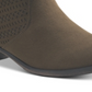 Botas femininas American Rag com bico amendoado e cano curto, tamanho 10 W, verde